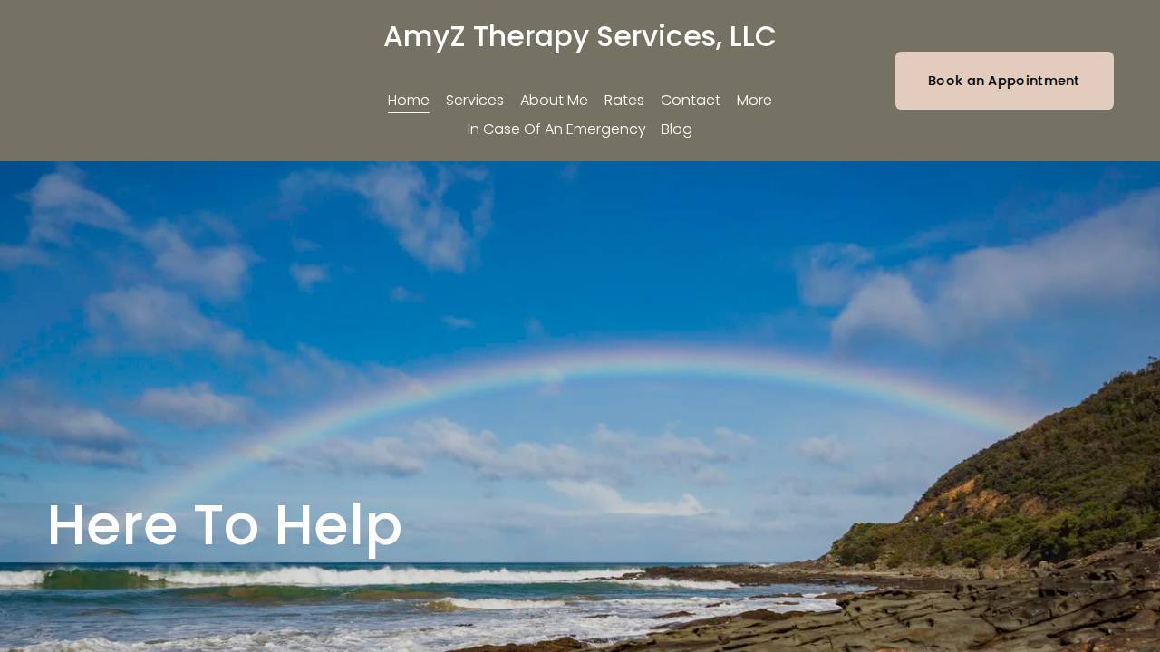 Hannah Zimmerman website screenshot