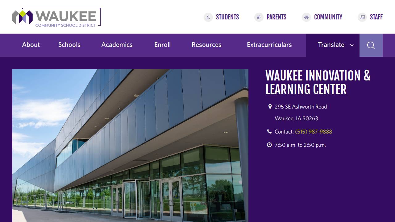 Caitlin Hornback website screenshot