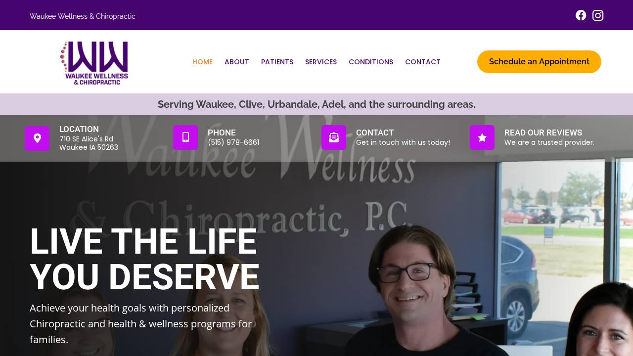 Midwest Chiropractic & Rehabilitation Centre website screenshot