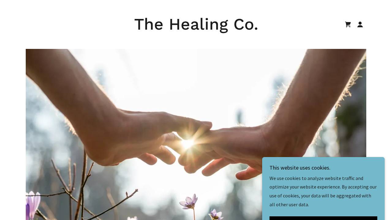 The Healing Co. PLLC website screenshot