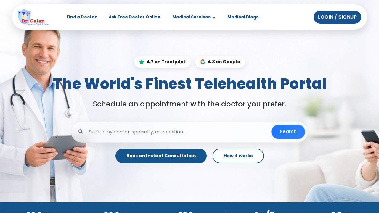 Hannah Strachan, D.C website screenshot