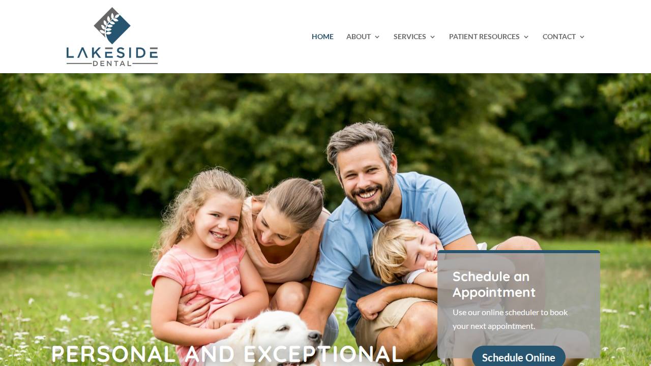 Aaron Jones, DDS website screenshot
