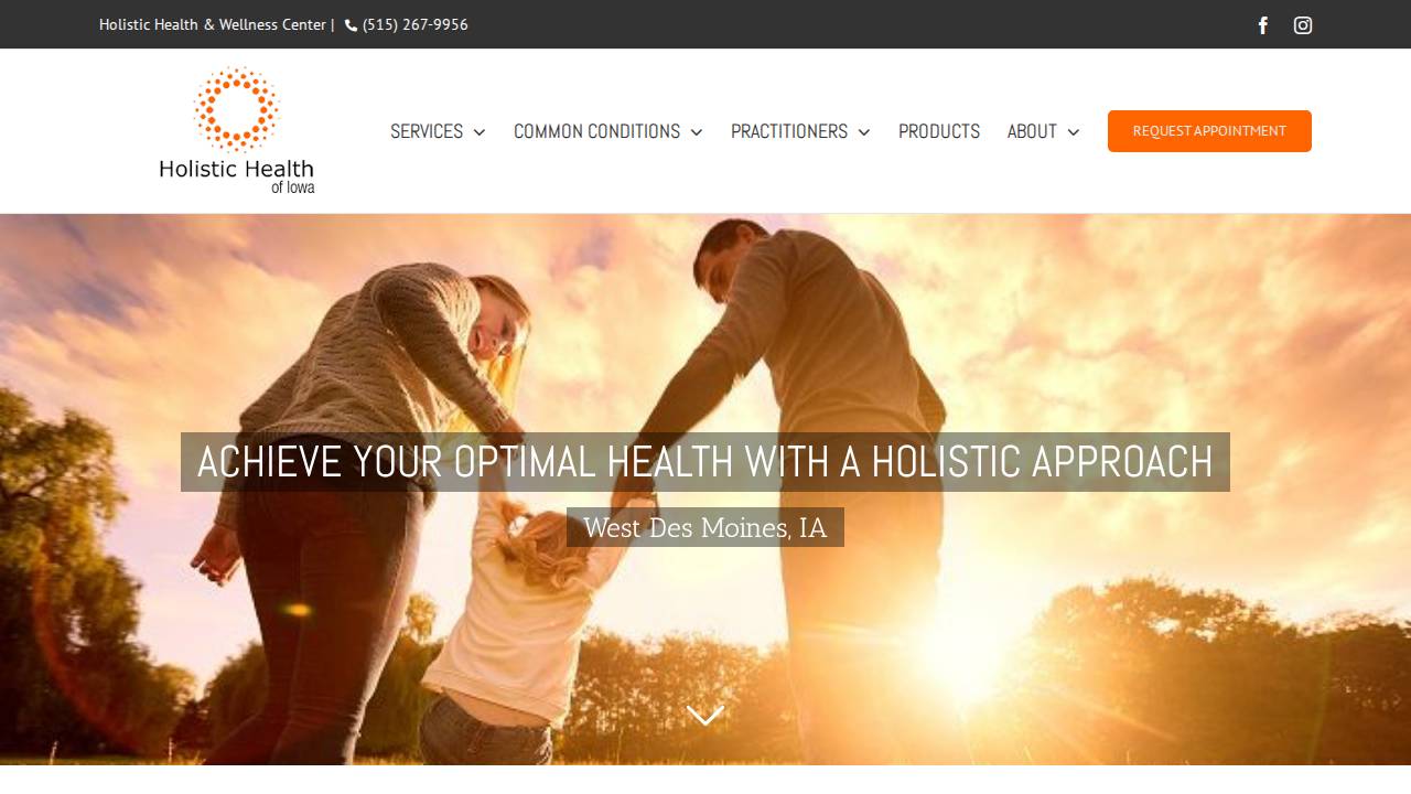 Lori Miller, DO website screenshot