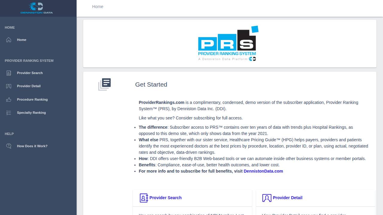 Gina Huth website screenshot