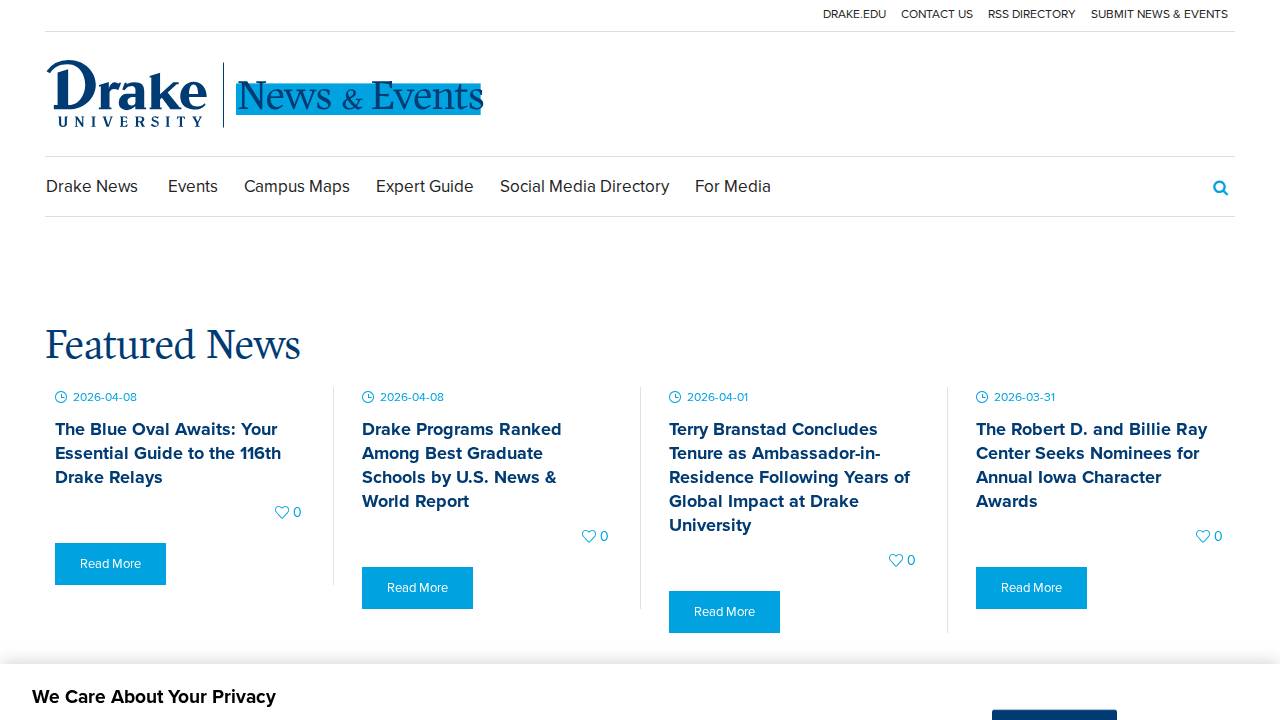 Eugene Lutz, R.Ph website screenshot