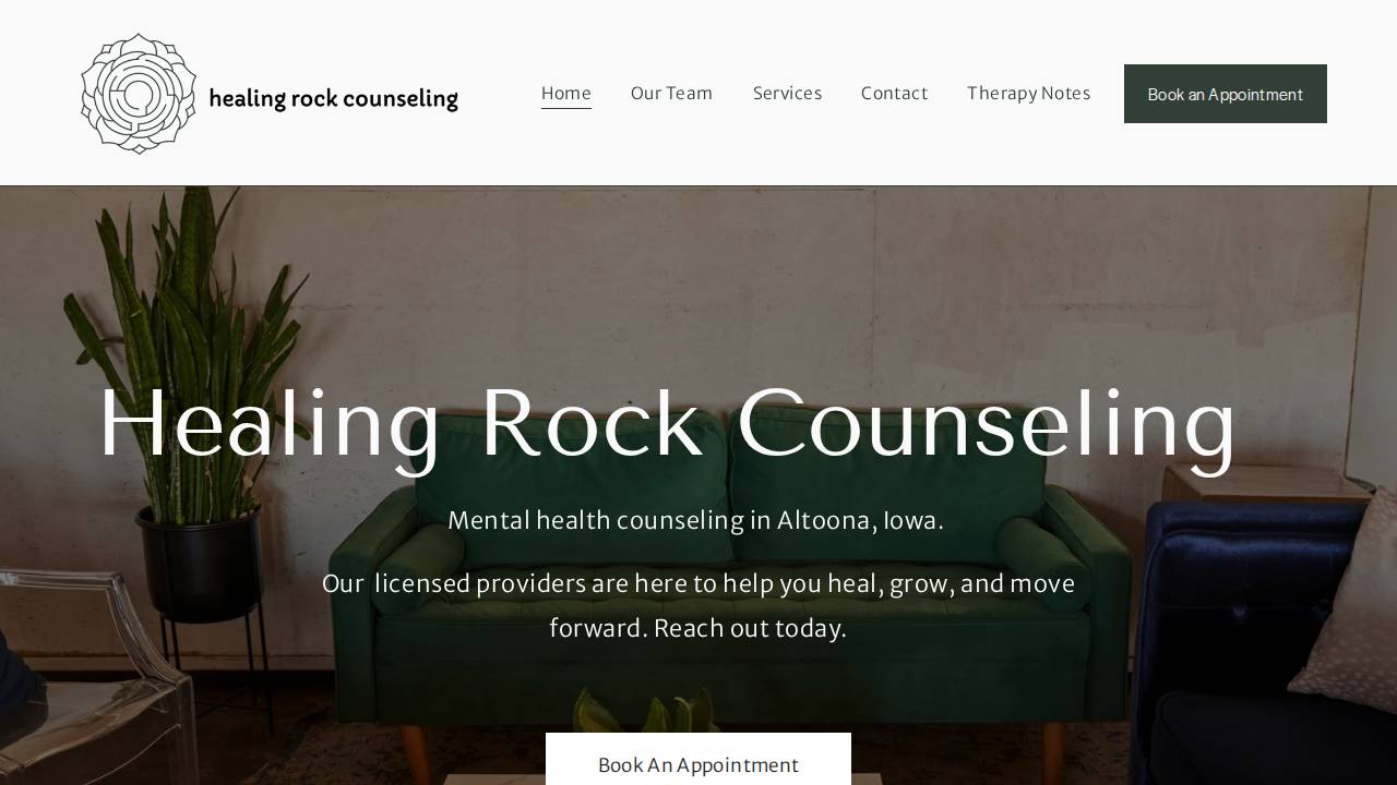 Miranda Tiller, tLMHC website screenshot