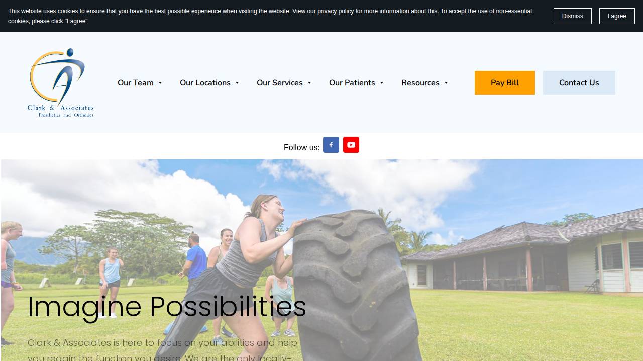 Chladek Orthotic & Prosthetic Assoc., Inc.. website screenshot