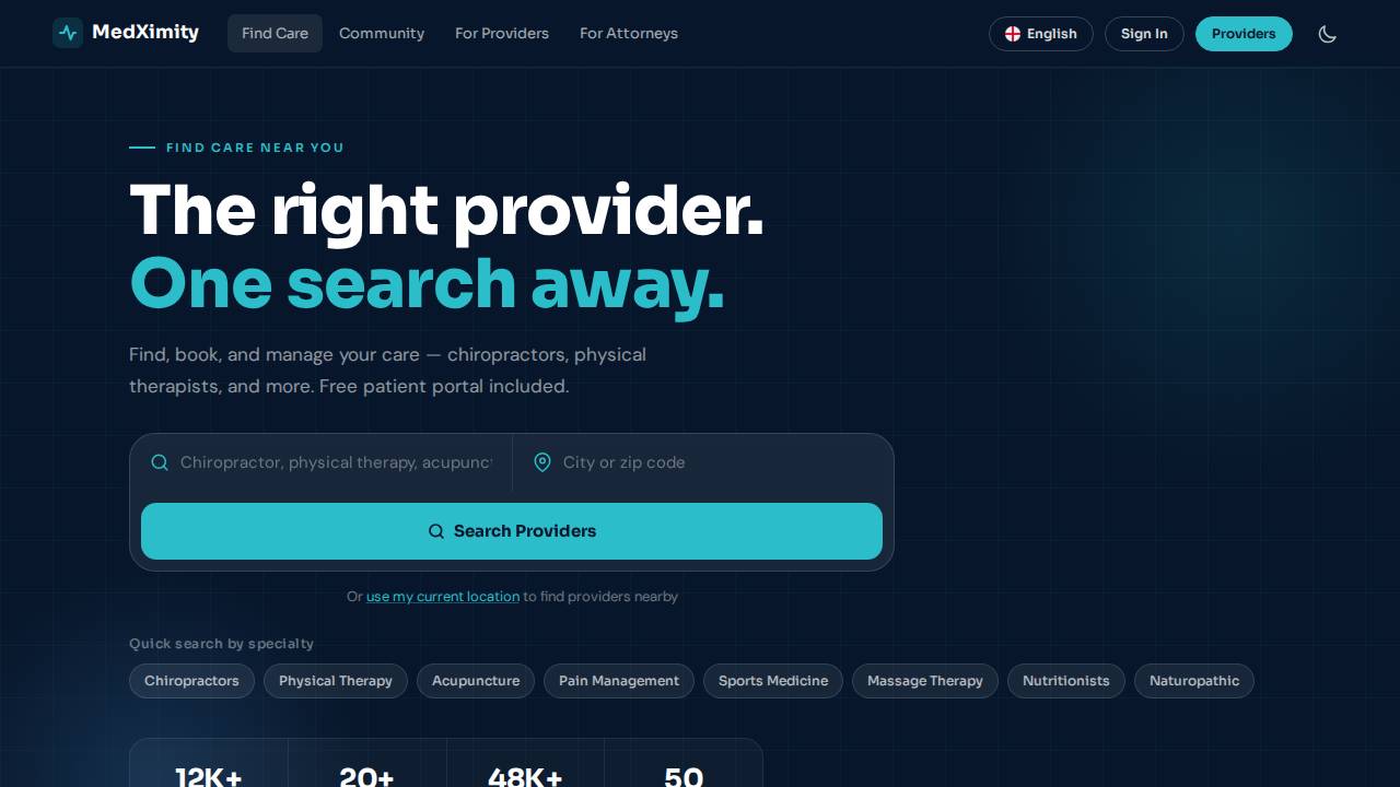 Justin Luneburg, D.C website screenshot