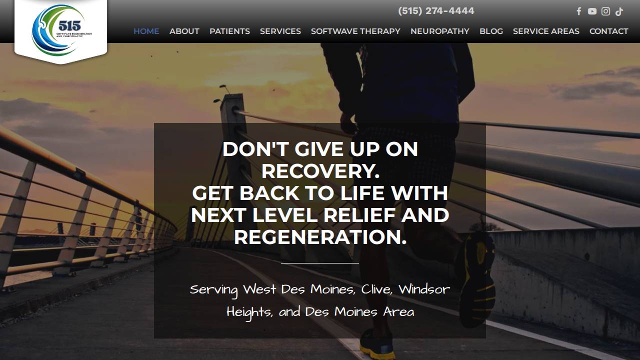 Austin Dehoogh, D.C website screenshot