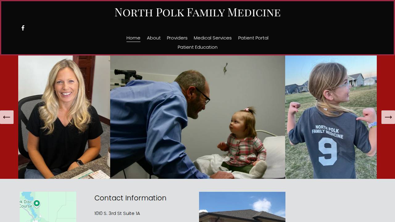 Jennifer Blaylock, FNP website screenshot