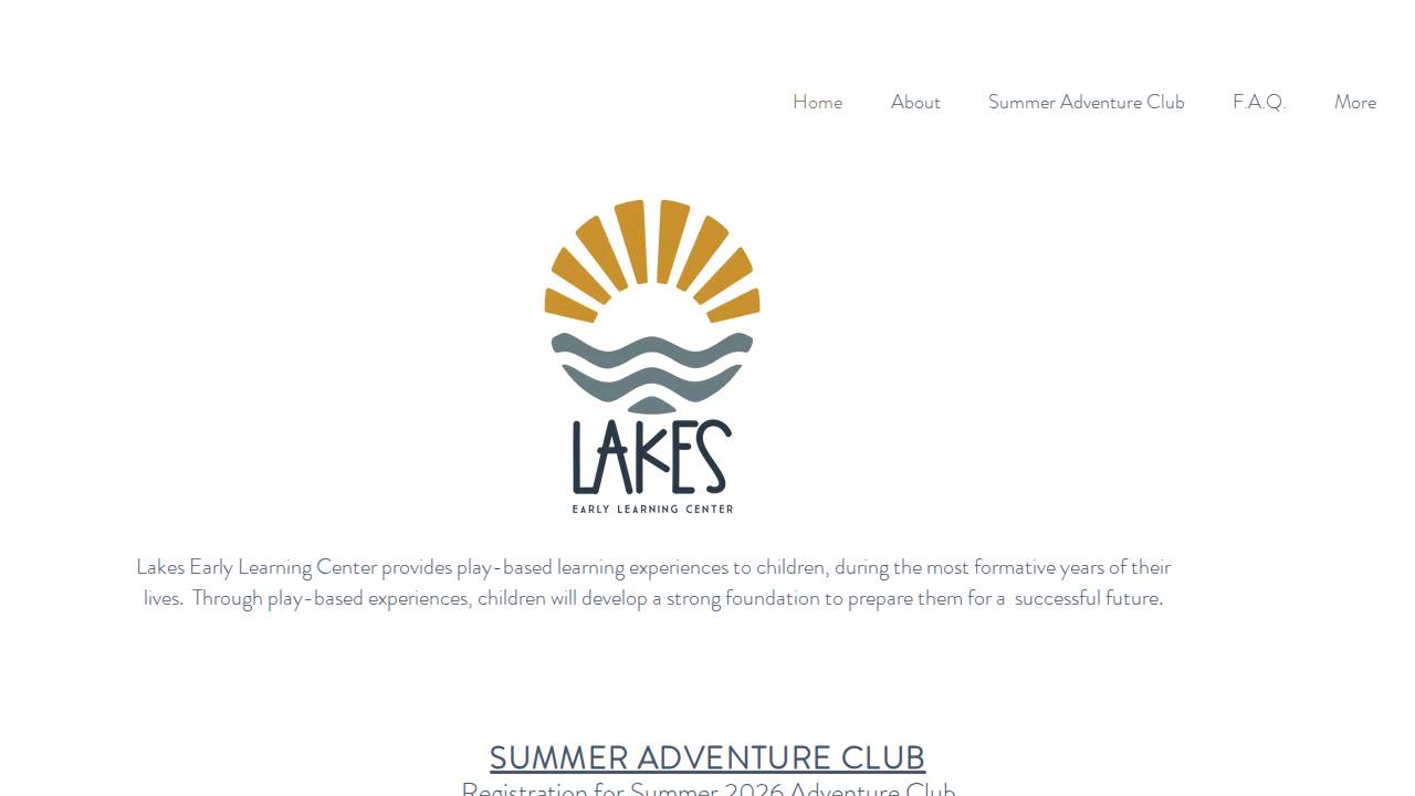 Discovery Children's Learning Center And Preschool Inc. website screenshot