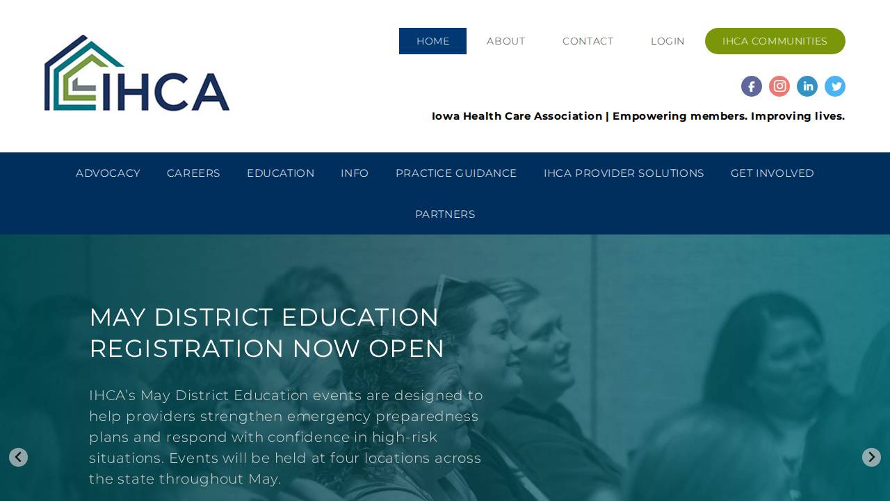 Premier At Home Care LLC website screenshot