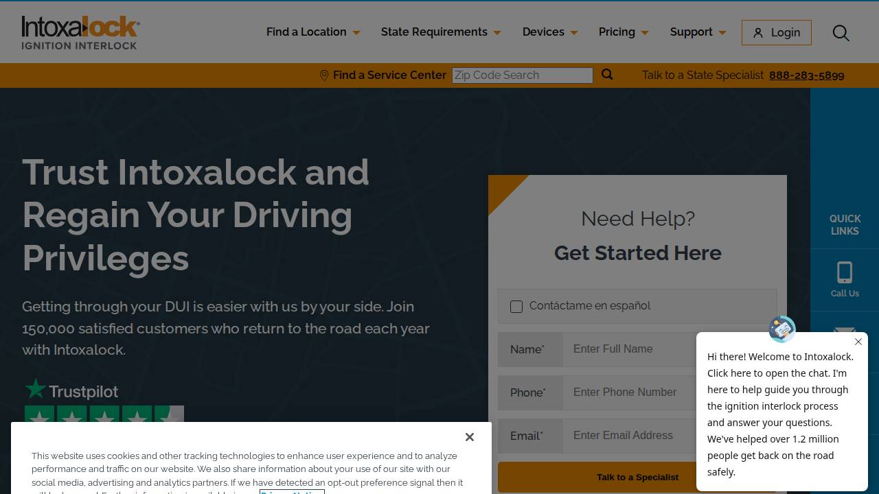 Dustyn J Empen website screenshot