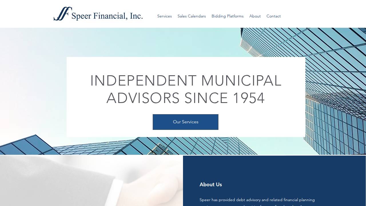 Toni Speer website screenshot