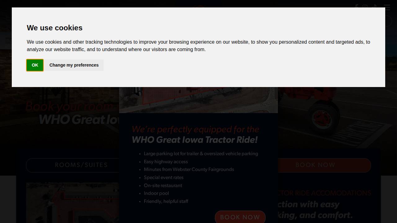 Rock City Events Llc, Crossroads website screenshot