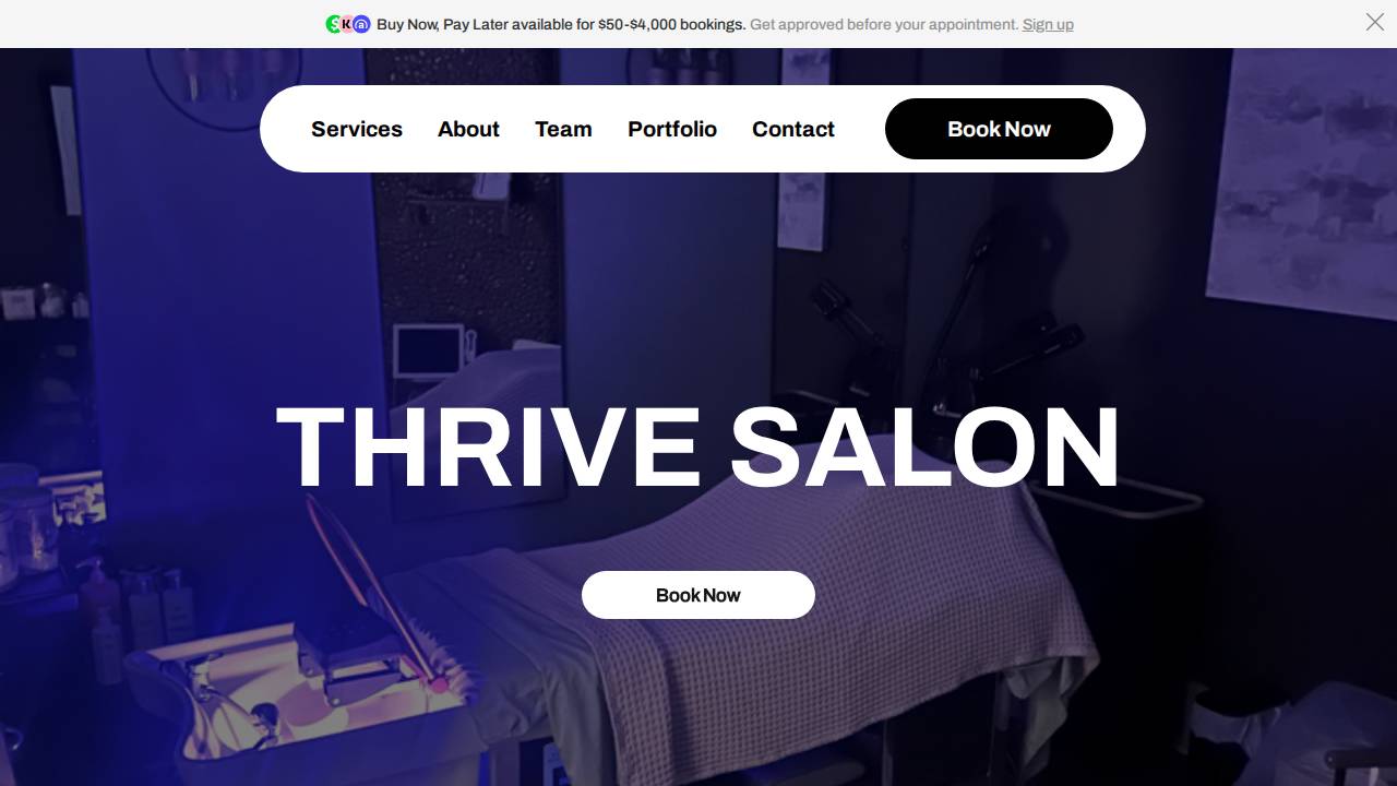 Jaime L Manary website screenshot