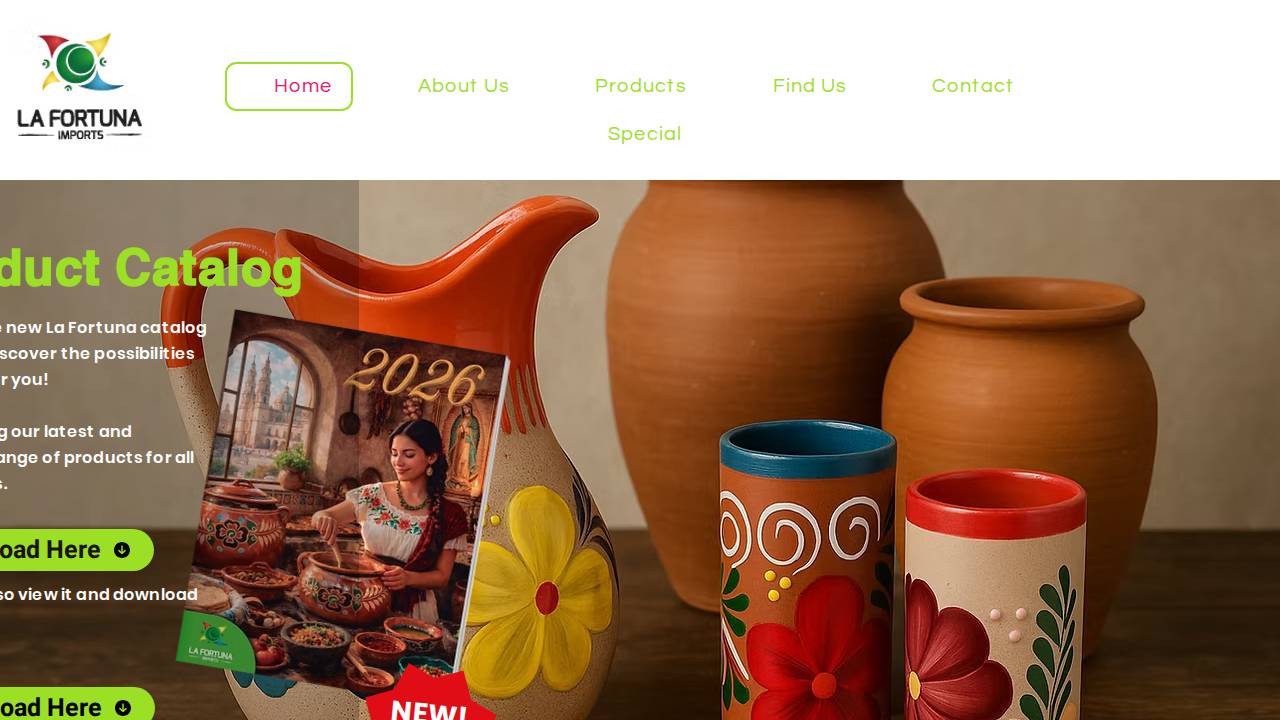 LA Fortuna Iowa Corporation website screenshot