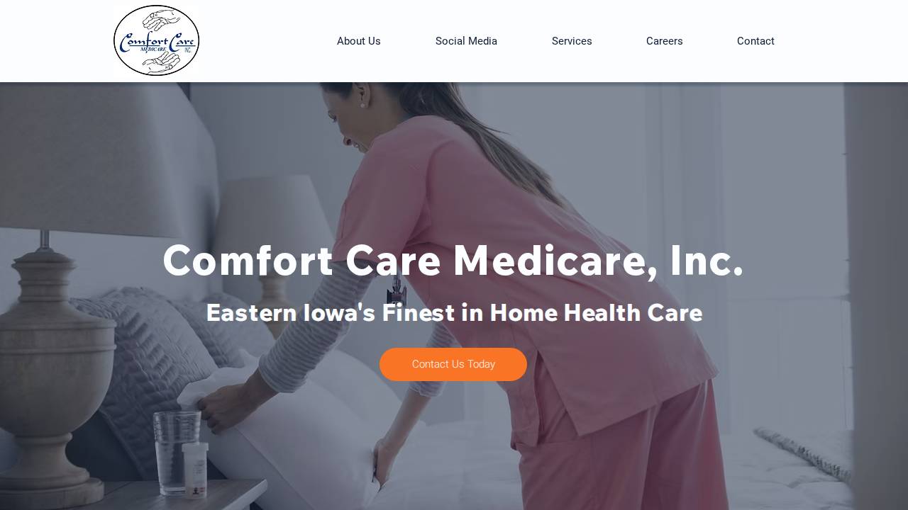 Comfort Health Care Supplies INC website screenshot