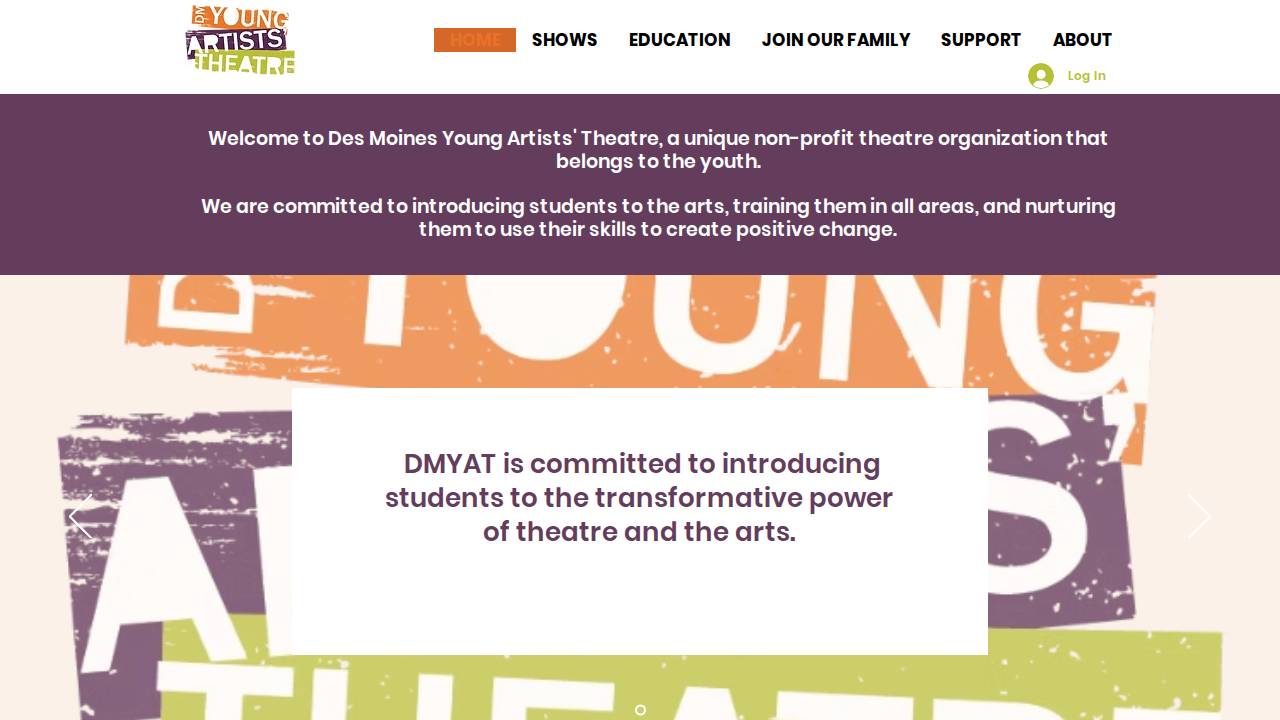 Heathers 22 website screenshot