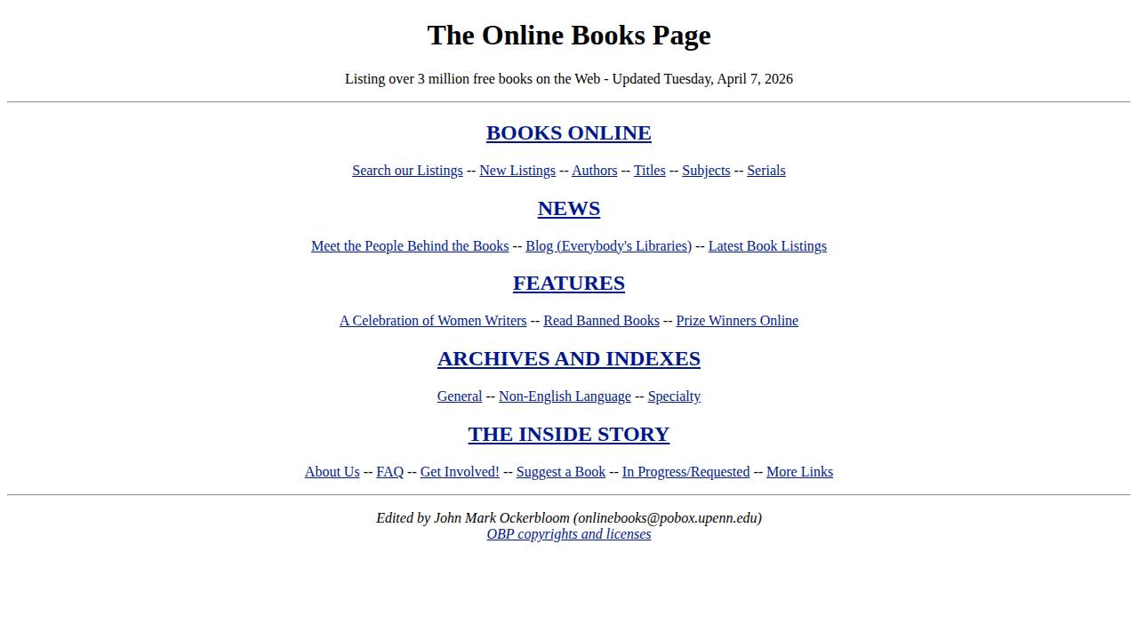 Clarice H Snow website screenshot