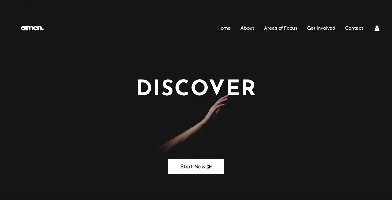 Amen International LLC website screenshot