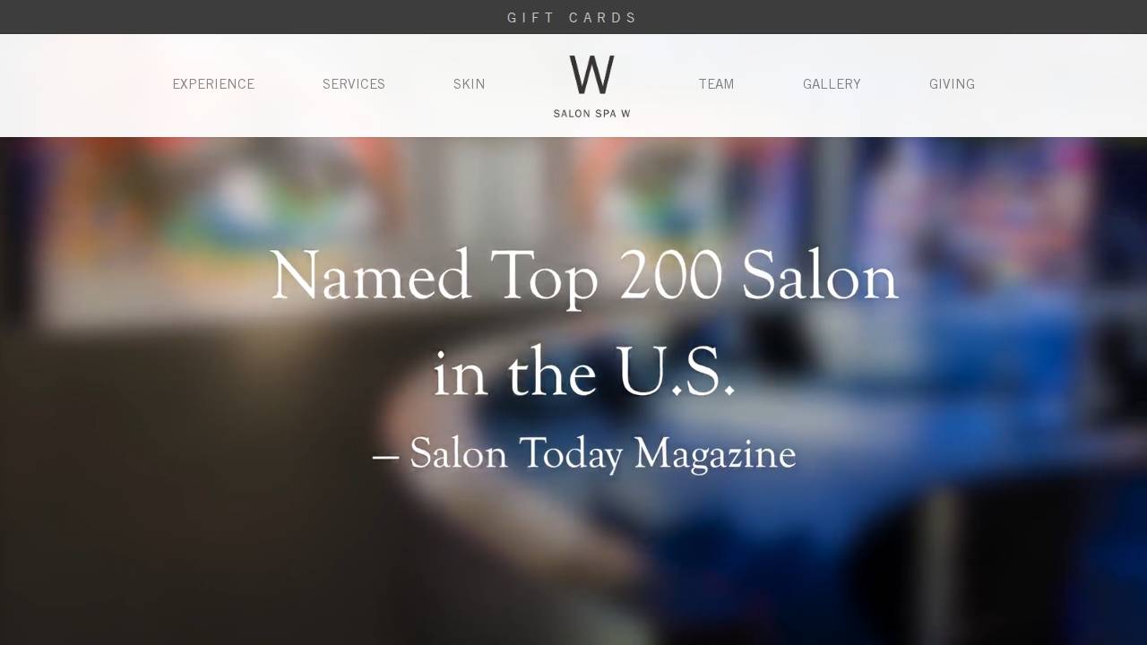 Westown Salon & SPA Llc, 240 E Walnut Street website screenshot