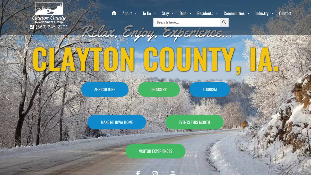 Luana Town OF website screenshot