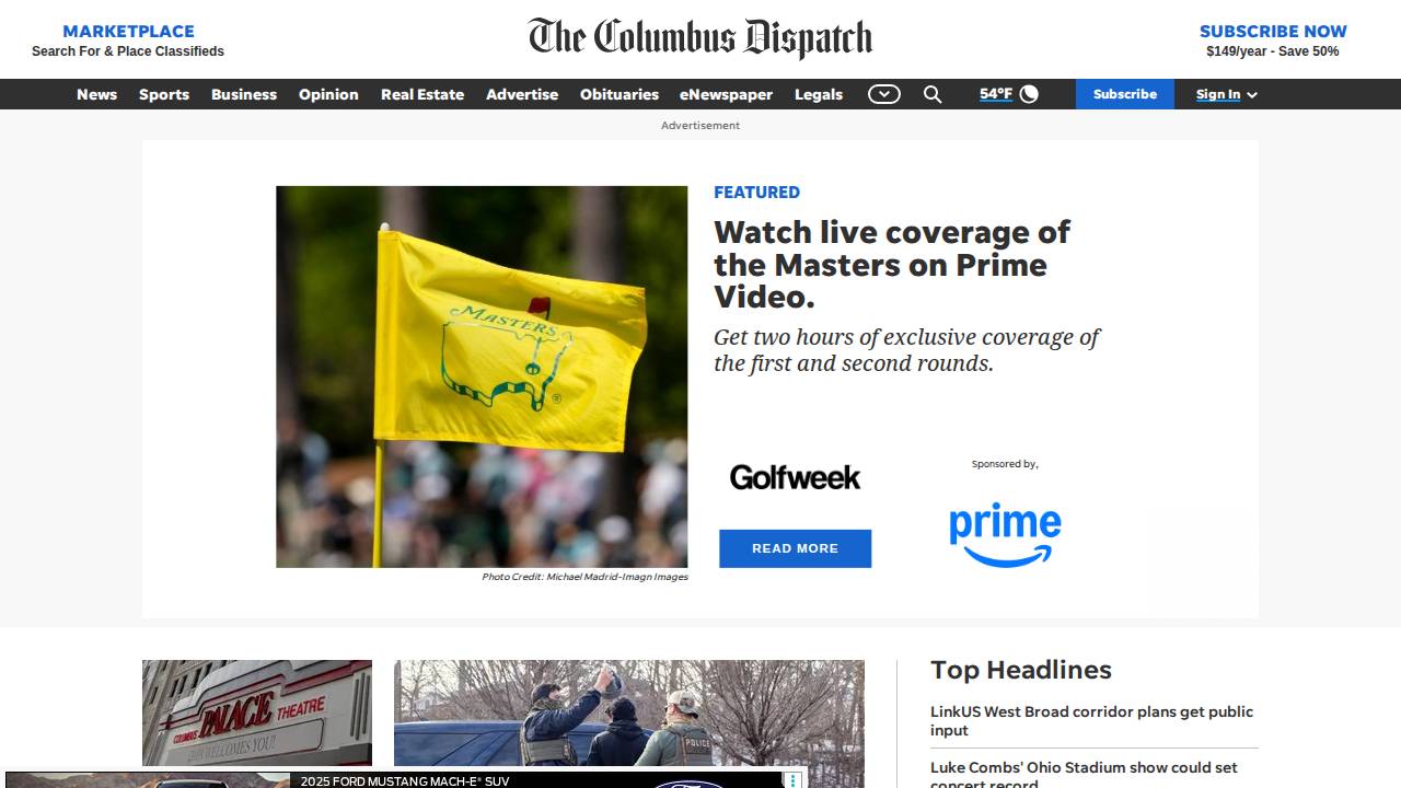 Cascade Boating Association website screenshot