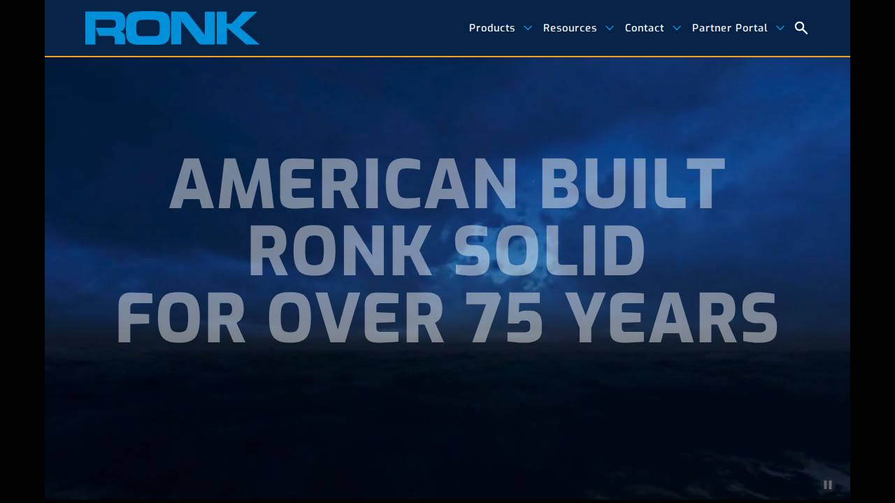 Ronk Electrical Industries Llc website screenshot