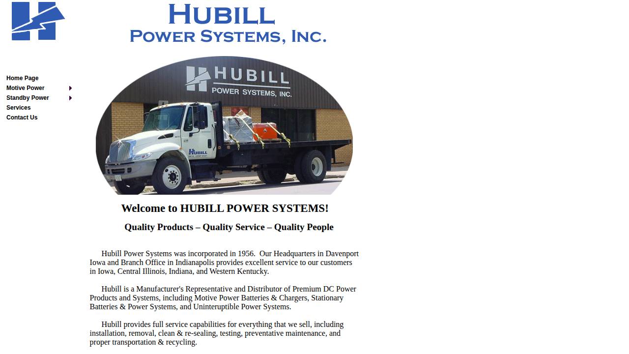 Hubill Incorporated, Hubi website screenshot