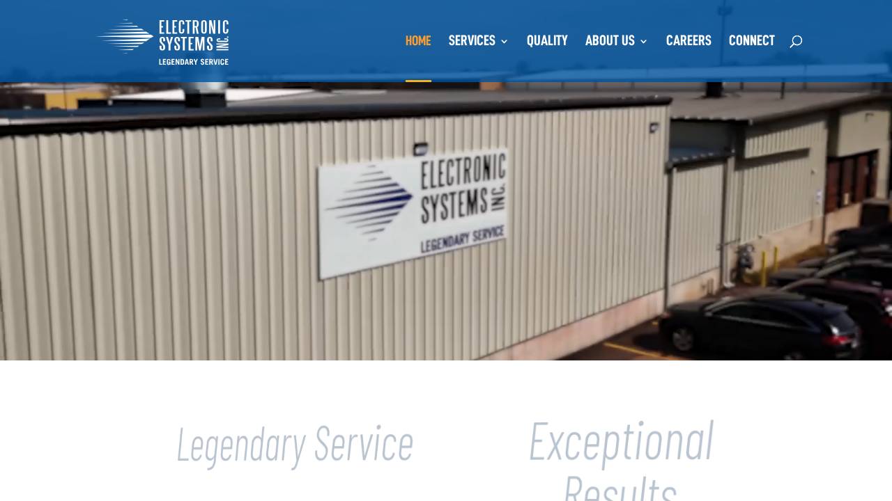 Electronics OF Sioux City, Inc. website screenshot