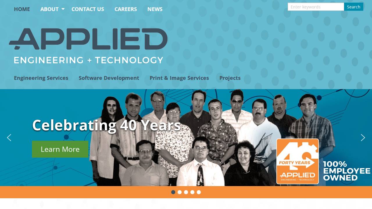 Applied Engineering INC website screenshot