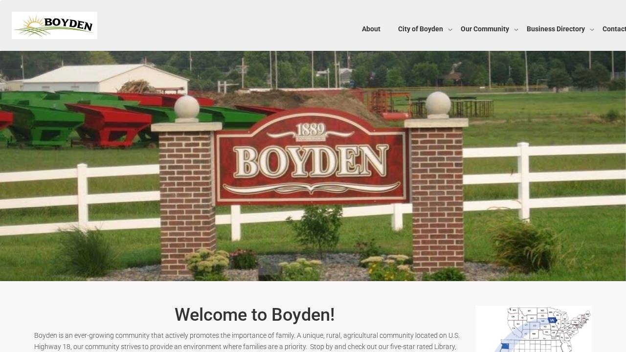 Farmers Feed & Supply CO, Boyden Iowa INC website screenshot