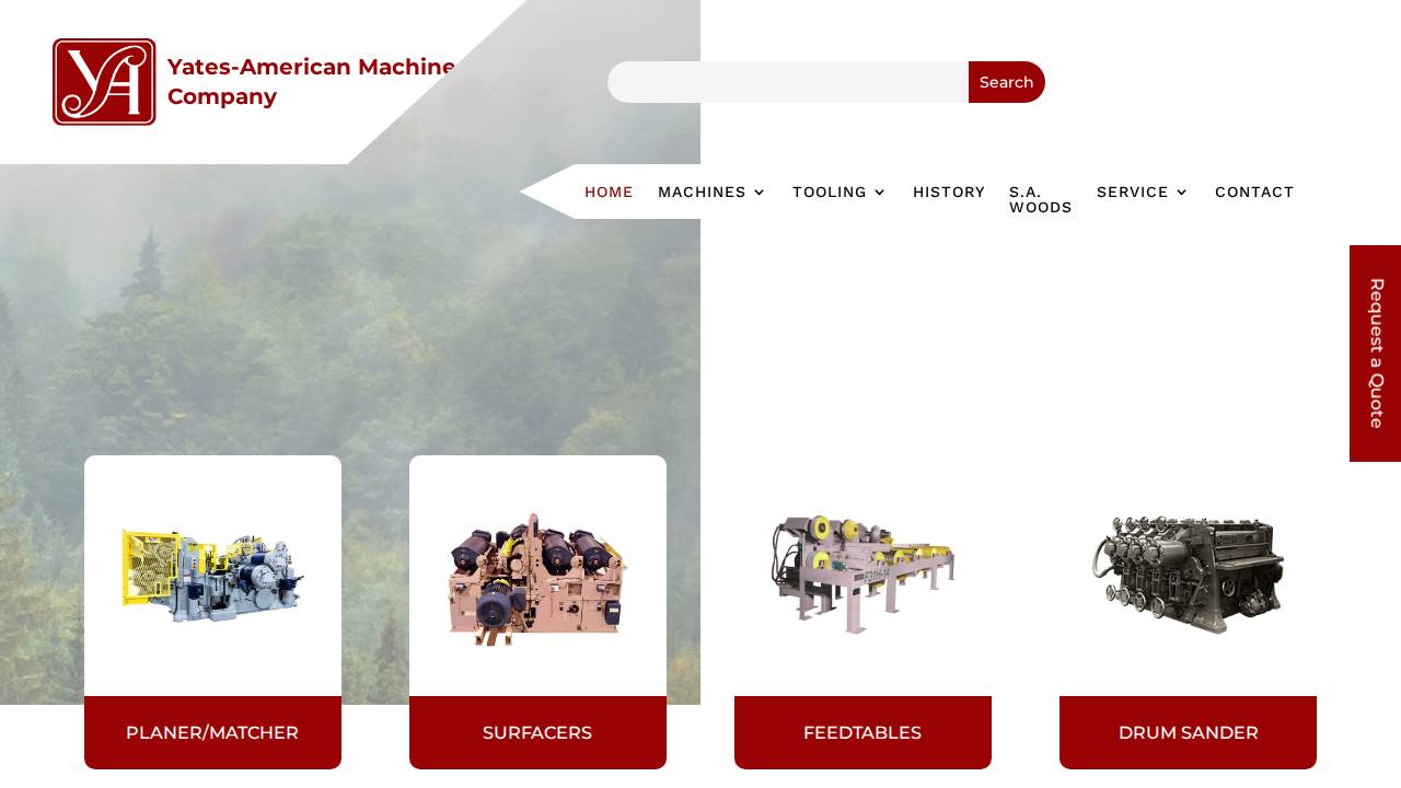 Yates American Machine CO INC website screenshot