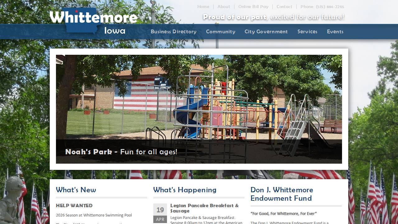 American Legion, Post #425 website screenshot