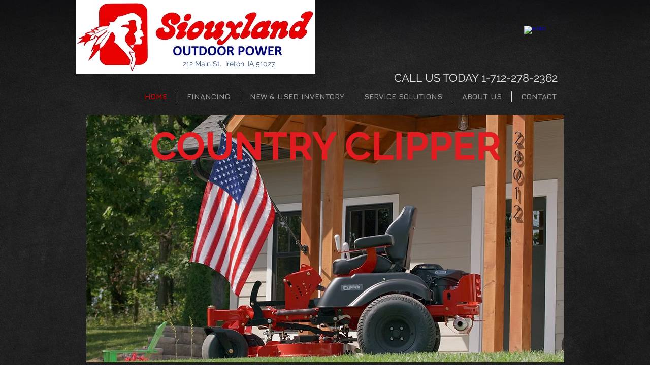 Siouxland Outdoor Power CO website screenshot
