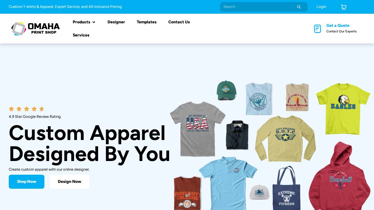 Omaha Printing Company & Subsidiaries, Omaha Print website screenshot