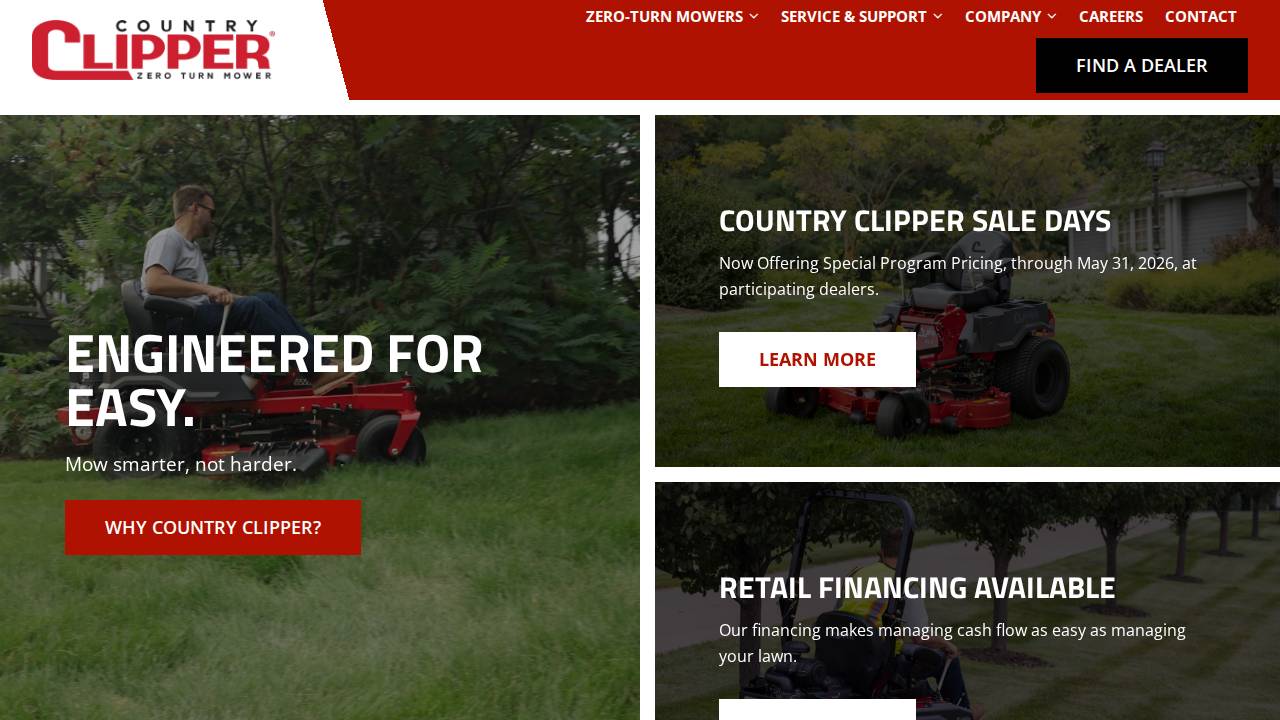 Johnson Sales AND Service INC website screenshot