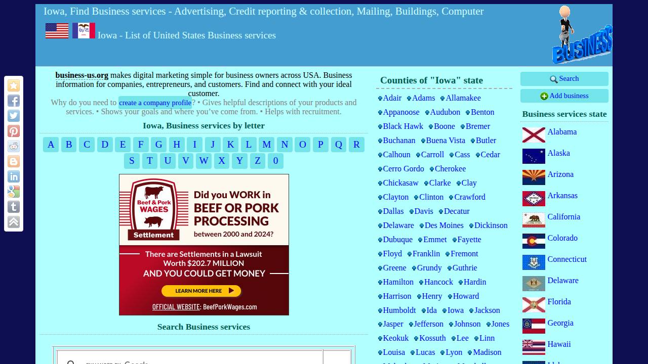 Buehler-roeder INC website screenshot