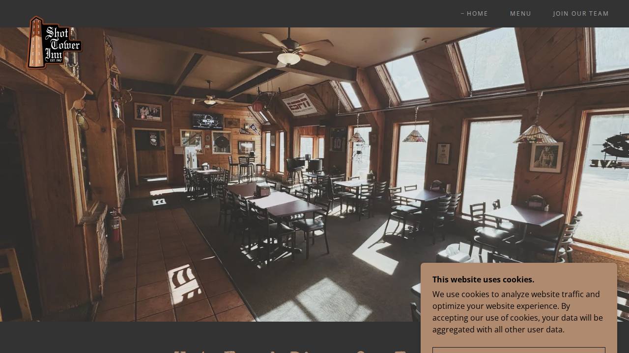 DBQ Inc, Shot Tower INN website screenshot