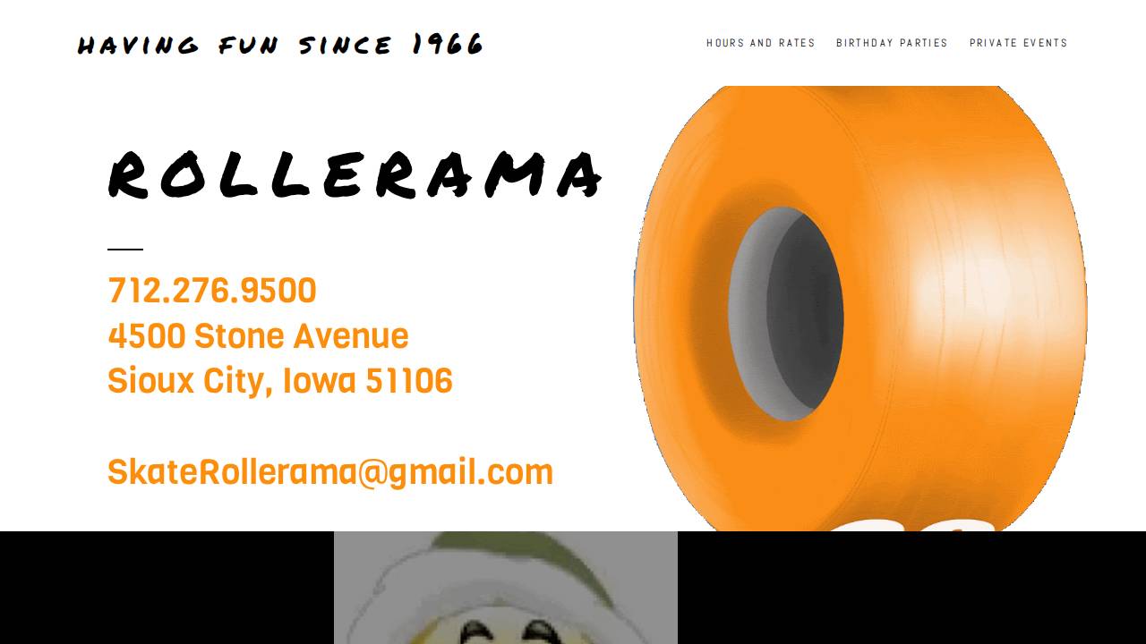 Thompson Enterprises Inc, Rollerman, Rollerama Skating Rink website screenshot