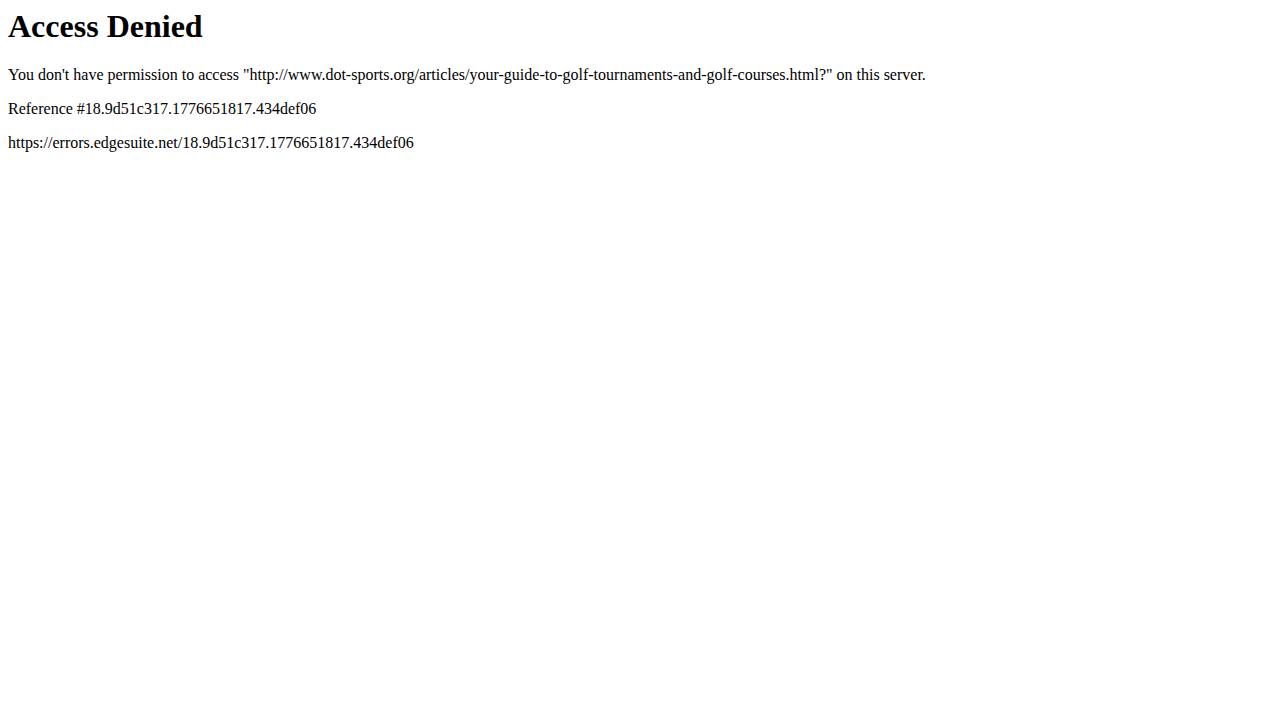 Town & Country Golf Club INC website screenshot