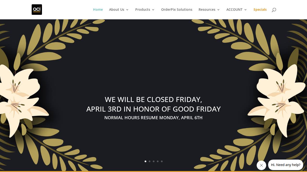 American Color Imaging Inc, American Color Imaging Incorporated website screenshot