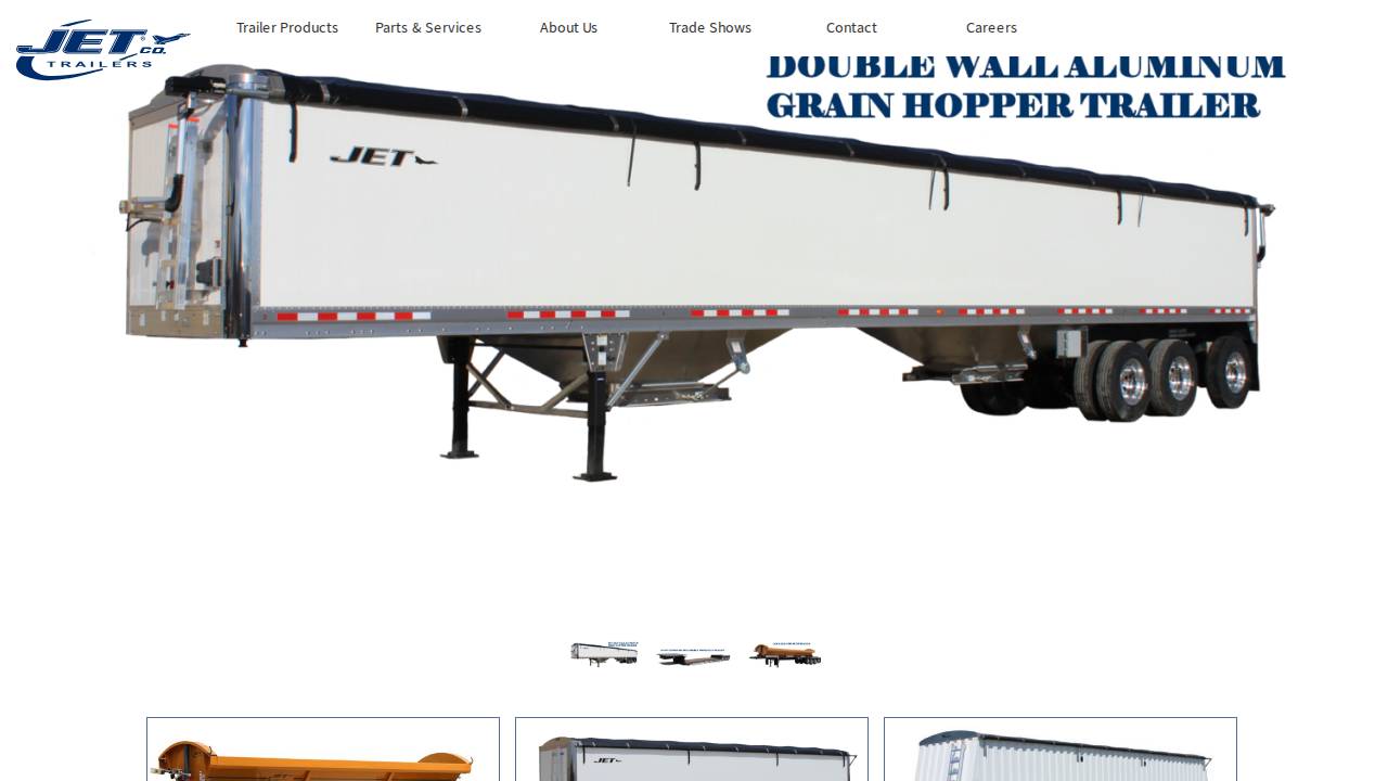 JET CO INC website screenshot