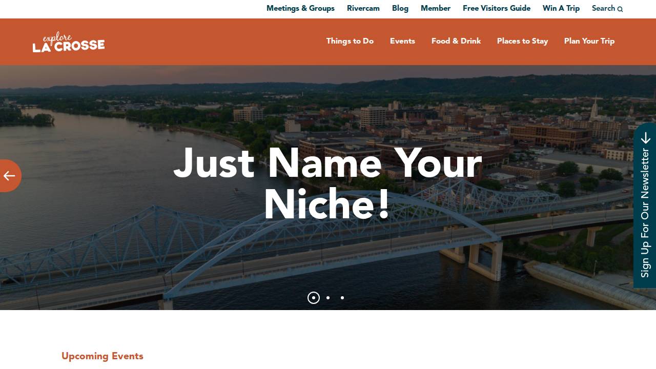 Pepsi-cola Bottling Company OF LA C, Pepsi-cola Bottling Company OF LA Crosse website screenshot