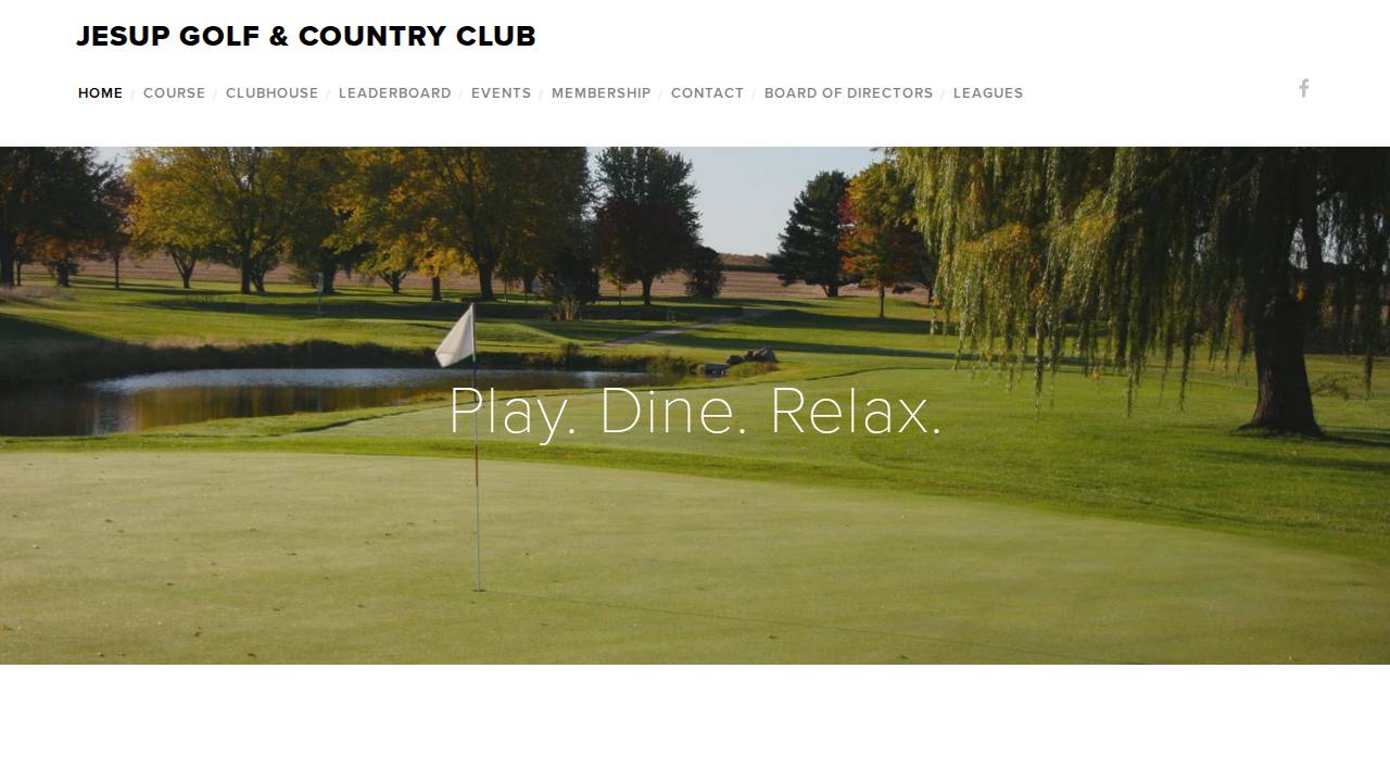 Jesup Golf AND Country Club INC website screenshot