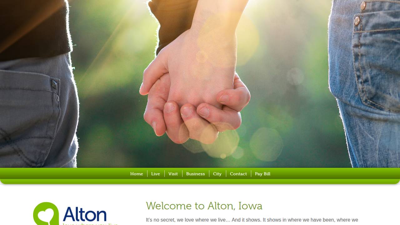 Sioux Golf & Country Club website screenshot