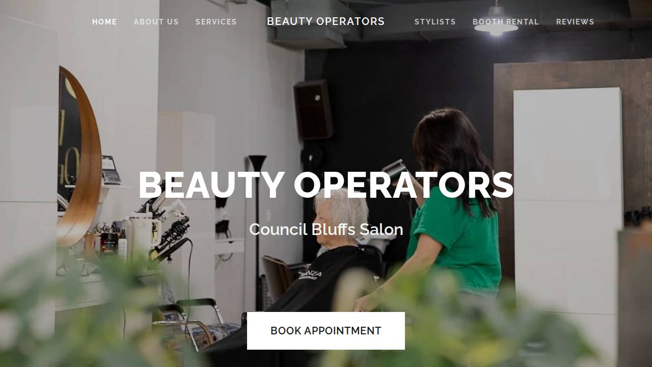 Fratzke, Eleanor J; Eleanors Beauty Shop website screenshot