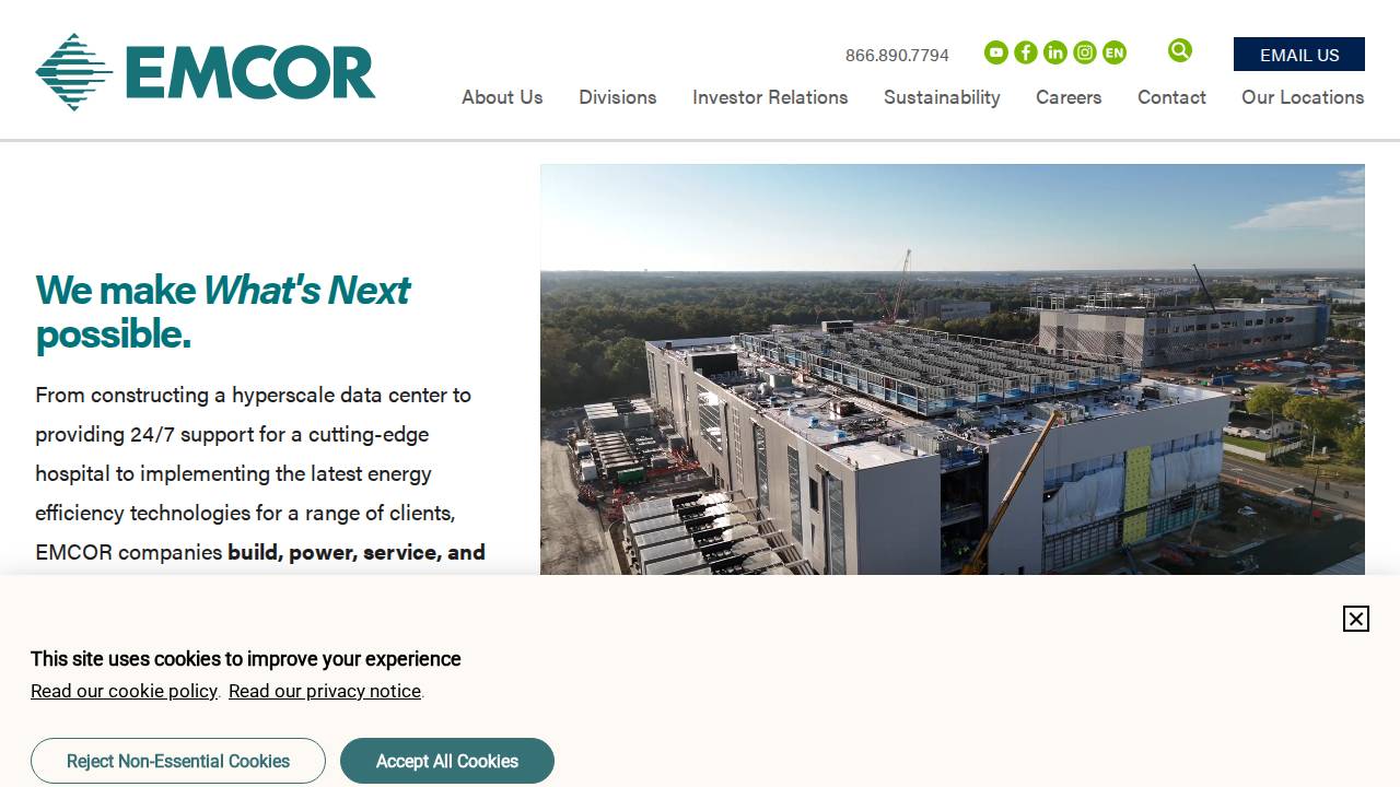 Miller Electric Company INC website screenshot