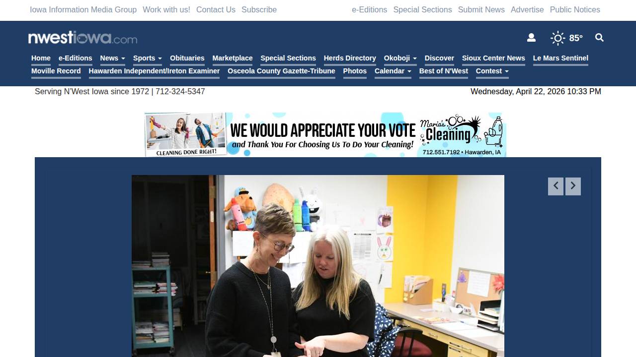 Verdean Wiertzema website screenshot